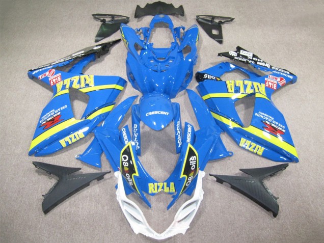 2009-2016 Blue Rizla Q8 oils Suzuki GSXR1000 Replacement Motorcycle Fairings 2009-2016 Blue Rizla Q8 oils Suzuki GSXR1000 Replacement Motorcycle Fairings