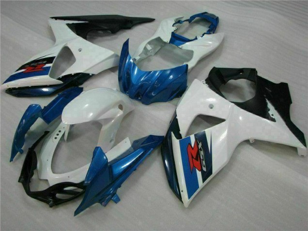 2009-2016 Blue White Suzuki GSXR1000 Motorcycle Fairings Kits 2009-2016 Blue White Suzuki GSXR1000 Motorcycle Fairings Kits
