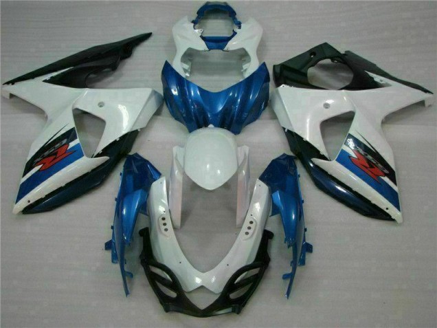 2009-2016 Blue White Suzuki GSXR1000 Motorcycle Fairings Kits 2009-2016 Blue White Suzuki GSXR1000 Motorcycle Fairings Kits