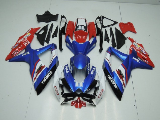 2009-2016 Blue and Red Suzuki GSXR 1000 K9 Motorbike Fairing 2009-2016 Blue and Red Suzuki GSXR 1000 K9 Motorbike Fairing