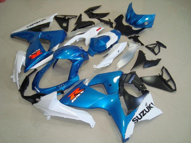 2009-2016 Blue and White OEM Style Suzuki GSXR 1000 K9 Motorcycle Bodywork 2009-2016 Blue and White OEM Style Suzuki GSXR 1000 K9 Motorcycle Bodywork