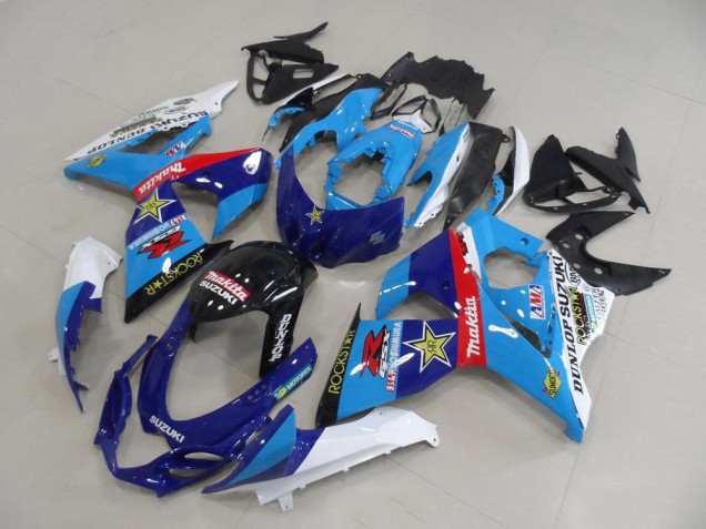 2009-2016 Rockstar Suzuki GSXR 1000 K9 Motorcycle Replacement Fairings 2009-2016 Rockstar Suzuki GSXR 1000 K9 Motorcycle Replacement Fairings
