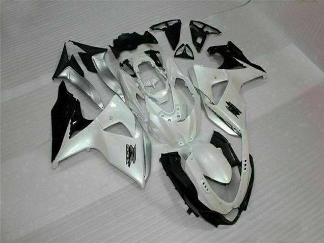 2009-2016 White Black Suzuki GSXR1000 Replacement Motorcycle Fairings 2009-2016 White Black Suzuki GSXR1000 Replacement Motorcycle Fairings