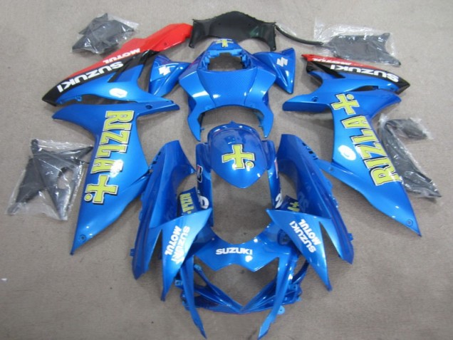 2011-2021 Blue Yellow Rizla Suzuki GSXR600 Motorcycle Fairings 2011-2021 Blue Yellow Rizla Suzuki GSXR600 Motorcycle Fairings