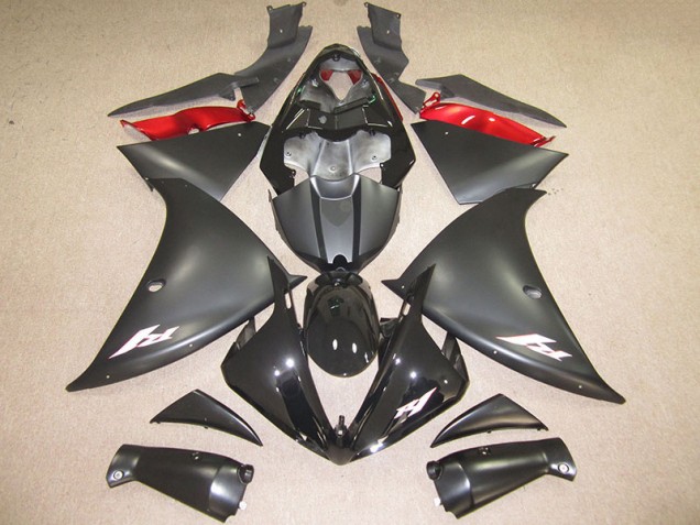 2012-2014 Black White Decal Yamaha YZF R1 Replacement Fairings 2012-2014 Black White Decal Yamaha YZF R1 Replacement Fairings
