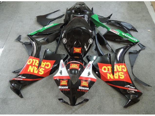 2012-2016 Black Red Yellow San Carlo Honda CBR1000RR Motorbike Fairings 2012-2016 Black Red Yellow San Carlo Honda CBR1000RR Motorbike Fairings