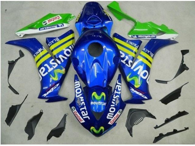 2012-2016 Movistars Honda CBR1000RR Motorcycle Replacement Fairings