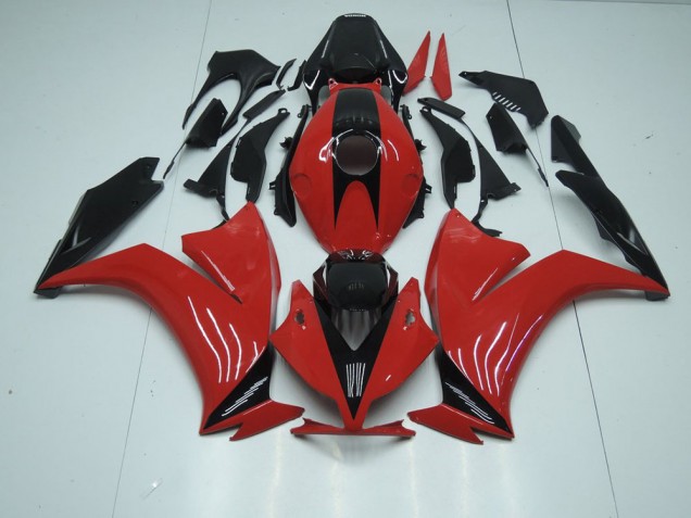 2012-2016 Red Black with No Decals Honda CBR1000RR Moto Fairings 2012-2016 Red Black with No Decals Honda CBR1000RR Moto Fairings