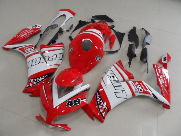 2012-2016 Red Liverpool 45 Honda CBR1000RR Bike Fairings 2012-2016 Red Liverpool 45 Honda CBR1000RR Bike Fairings