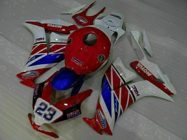 2012-2016 Red White Blue 23 Honda CBR1000RR Bike Fairing Kit 2012-2016 Red White Blue 23 Honda CBR1000RR Bike Fairing Kit