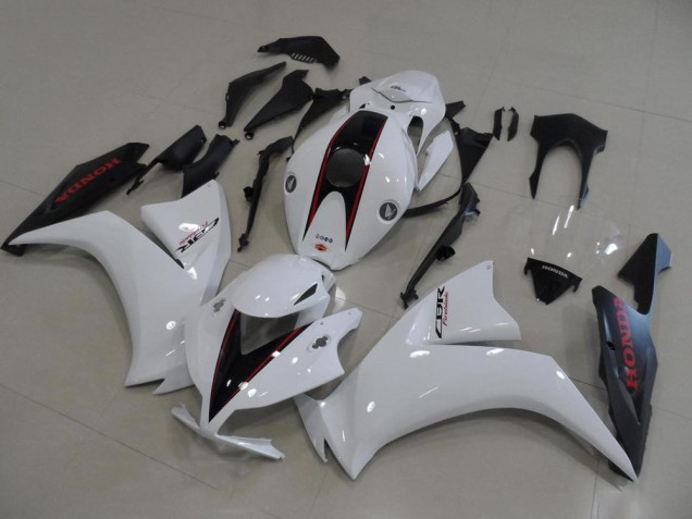 2012-2016 White and Matte Black OEM Style Honda CBR1000RR Motorbike Fairing 2012-2016 White and Matte Black OEM Style Honda CBR1000RR Motorbike Fairing