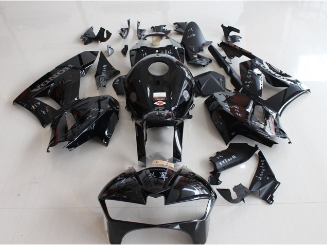2013-2021 Black Honda CBR600RR Replacement Fairings 2013-2021 Black Honda CBR600RR Replacement Fairings