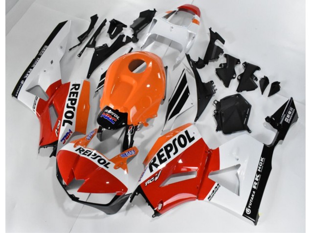 2013-2021 Red White Orange Repsol Honda CBR600RR Motorcycle Fairings Kit 2013-2021 Red White Orange Repsol Honda CBR600RR Motorcycle Fairings Kit