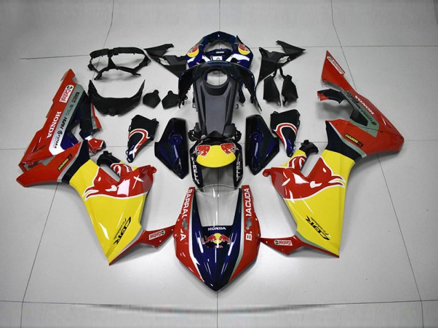 2017-2020 Blue Yellow Red Red Bull Honda CBR1000RR Motorcycle Fairing Kit 2017-2020 Blue Yellow Red Red Bull Honda CBR1000RR Motorcycle Fairing Kit