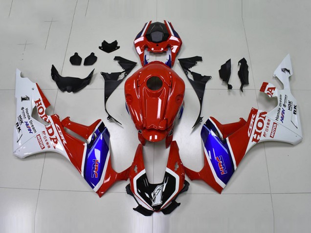 2017-2020 Red Blue HRC Honda CBR1000RR Motorbike Fairings 2017-2020 Red Blue HRC Honda CBR1000RR Motorbike Fairings